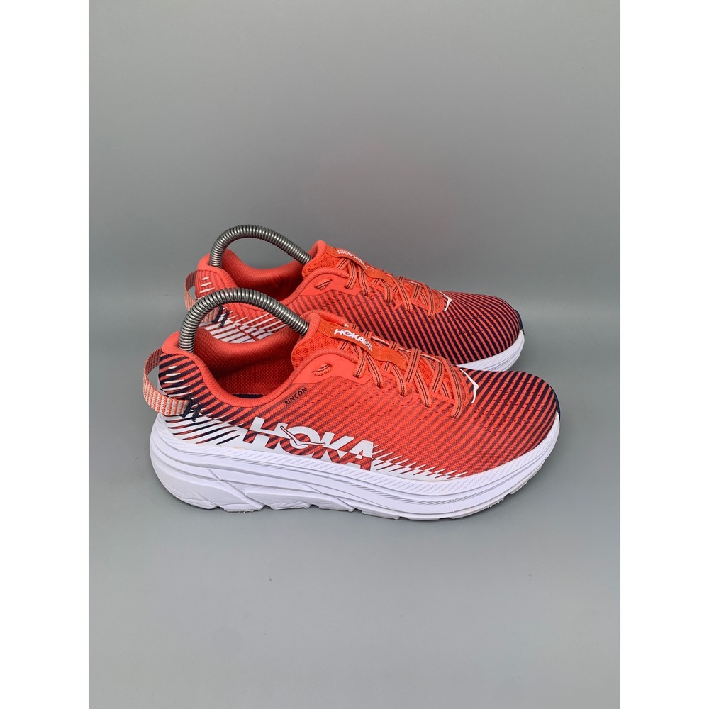 Hoka One One Women's Coral Orange Gradient Running Sneakers